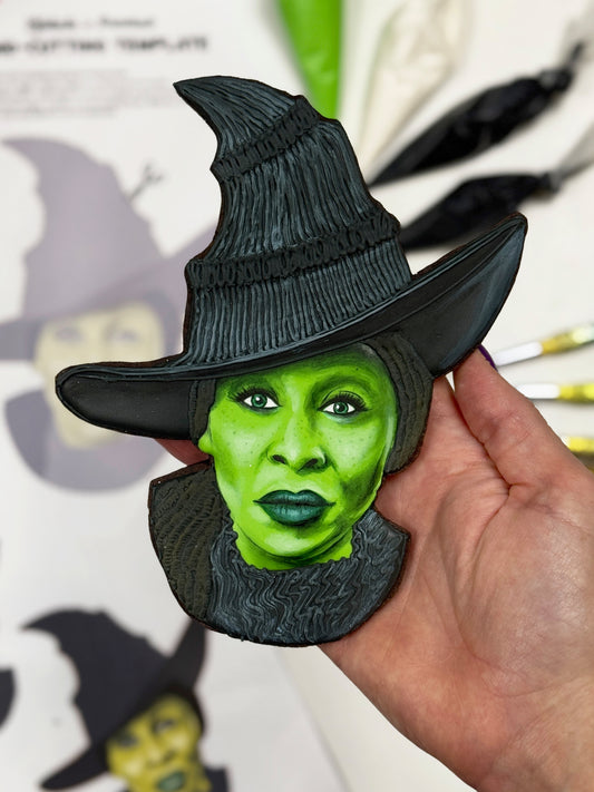 Elphaba Portrait Cookie -- COOKIE CLASS